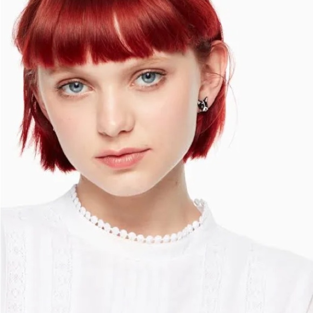 Kate Spade Antoine Dog Stud Earrings - Picture 3 of 6